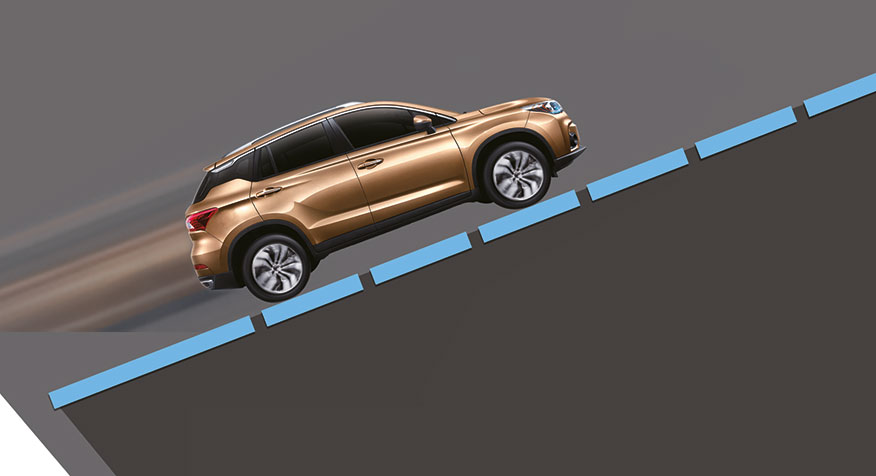 最大爬坡度40%,让你征服多样路况