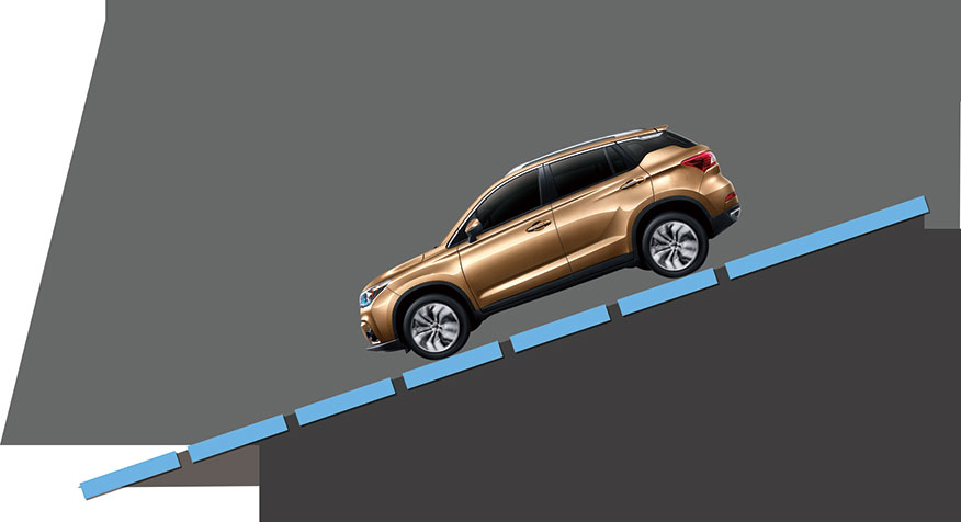 配备hdc下坡辅助系统